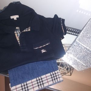 Baby Authentic Burberry Pant/shirt